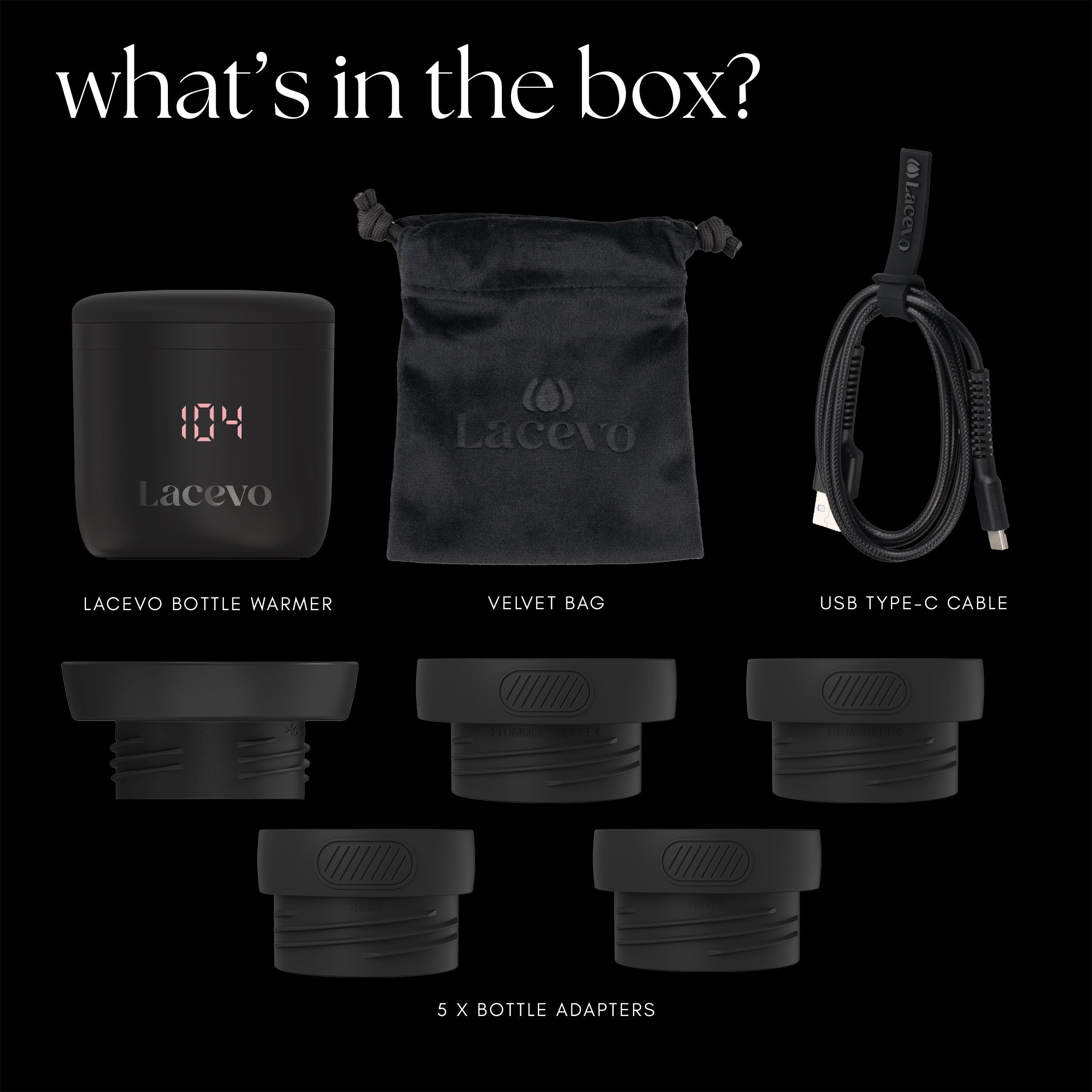 LACEVO N6 portable bottle warmer