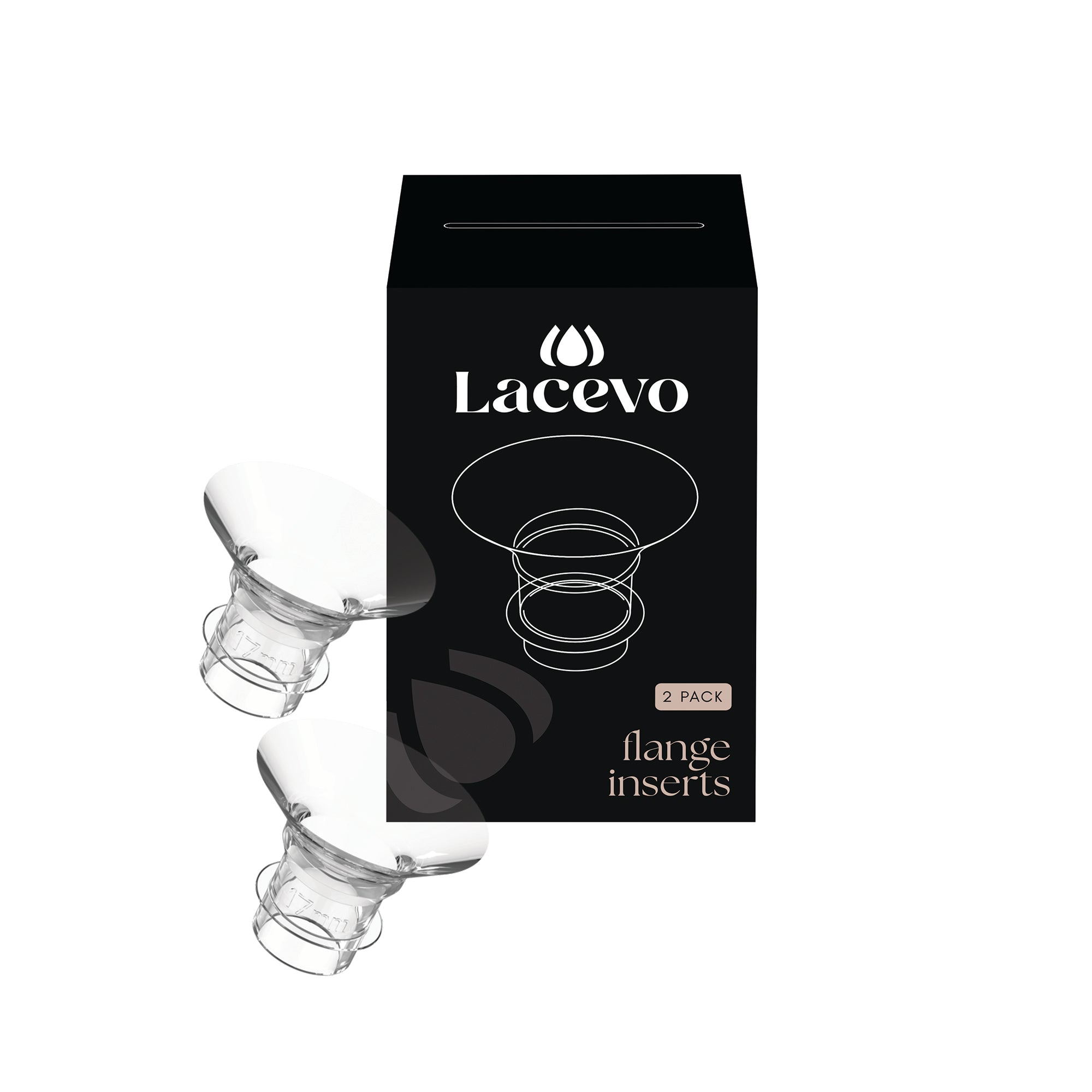 LACEVO size flange inserts