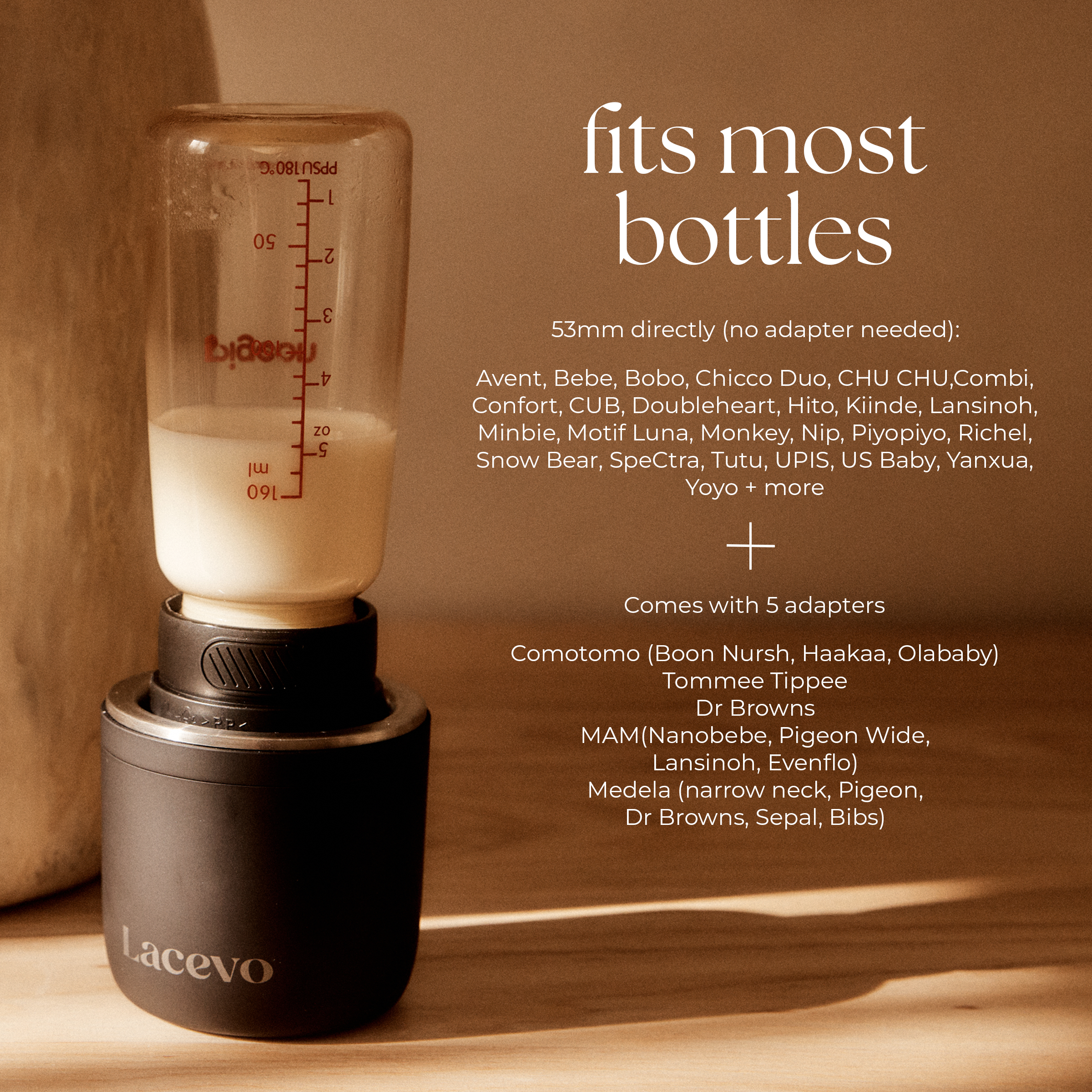 LACEVO N6 portable bottle warmer